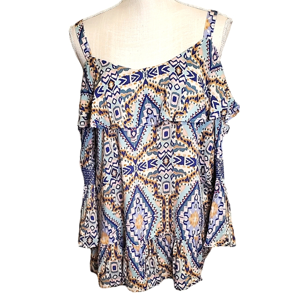 Democracy | Women's Multi-Color And Pattern Cold-… - image 1